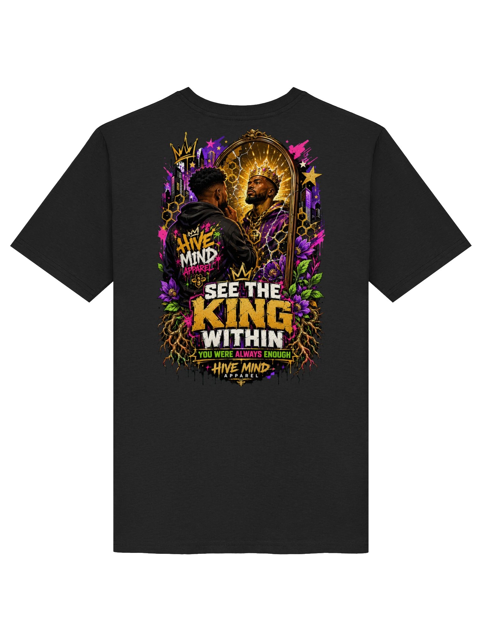 Hive Mind Apparel Crown Logo Tee product image (1)