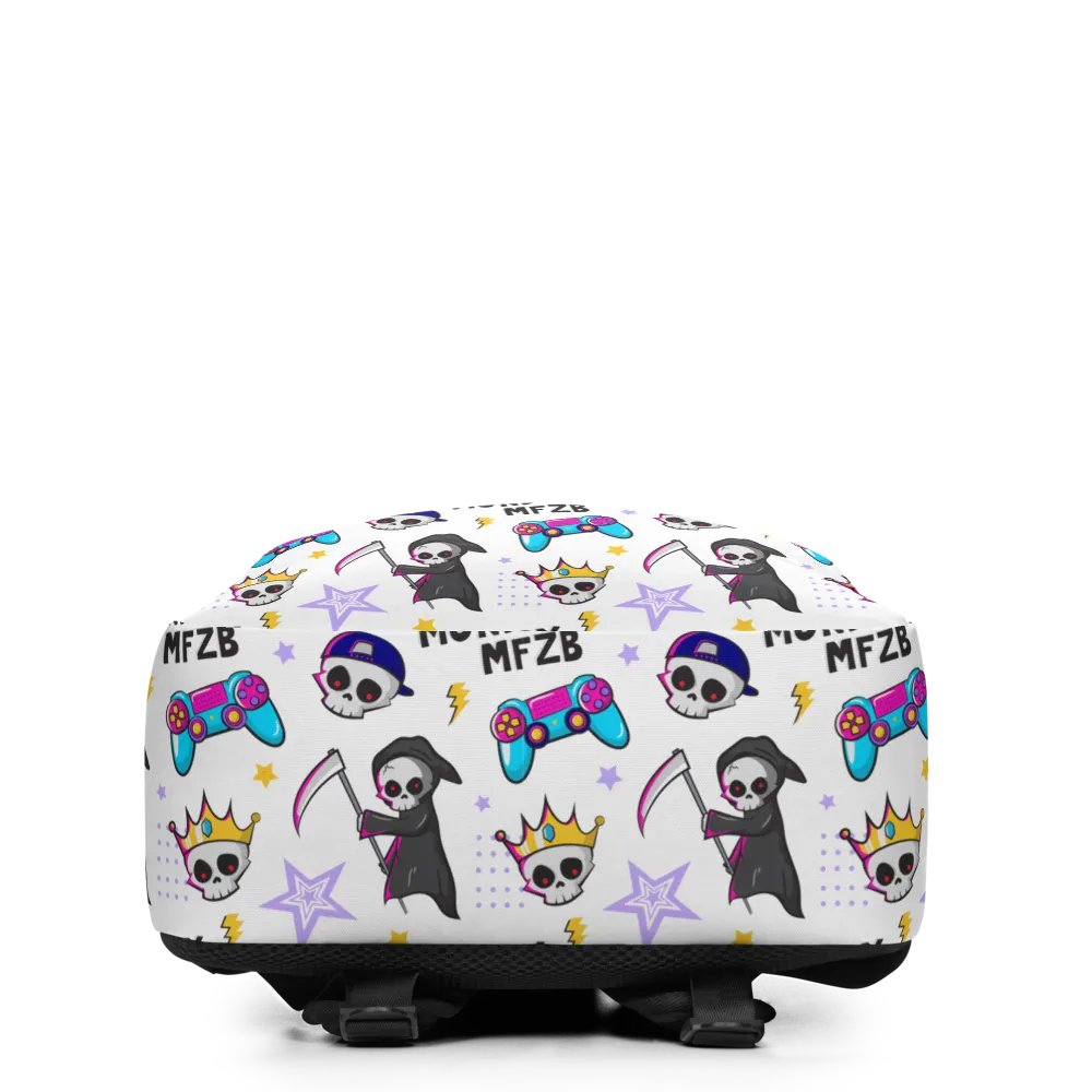 Skull-Boy Pattern Backpack product image (3)