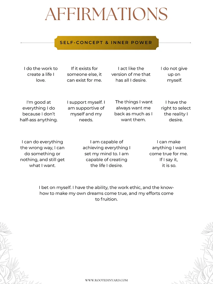 Empowering Affirmations product image (1)