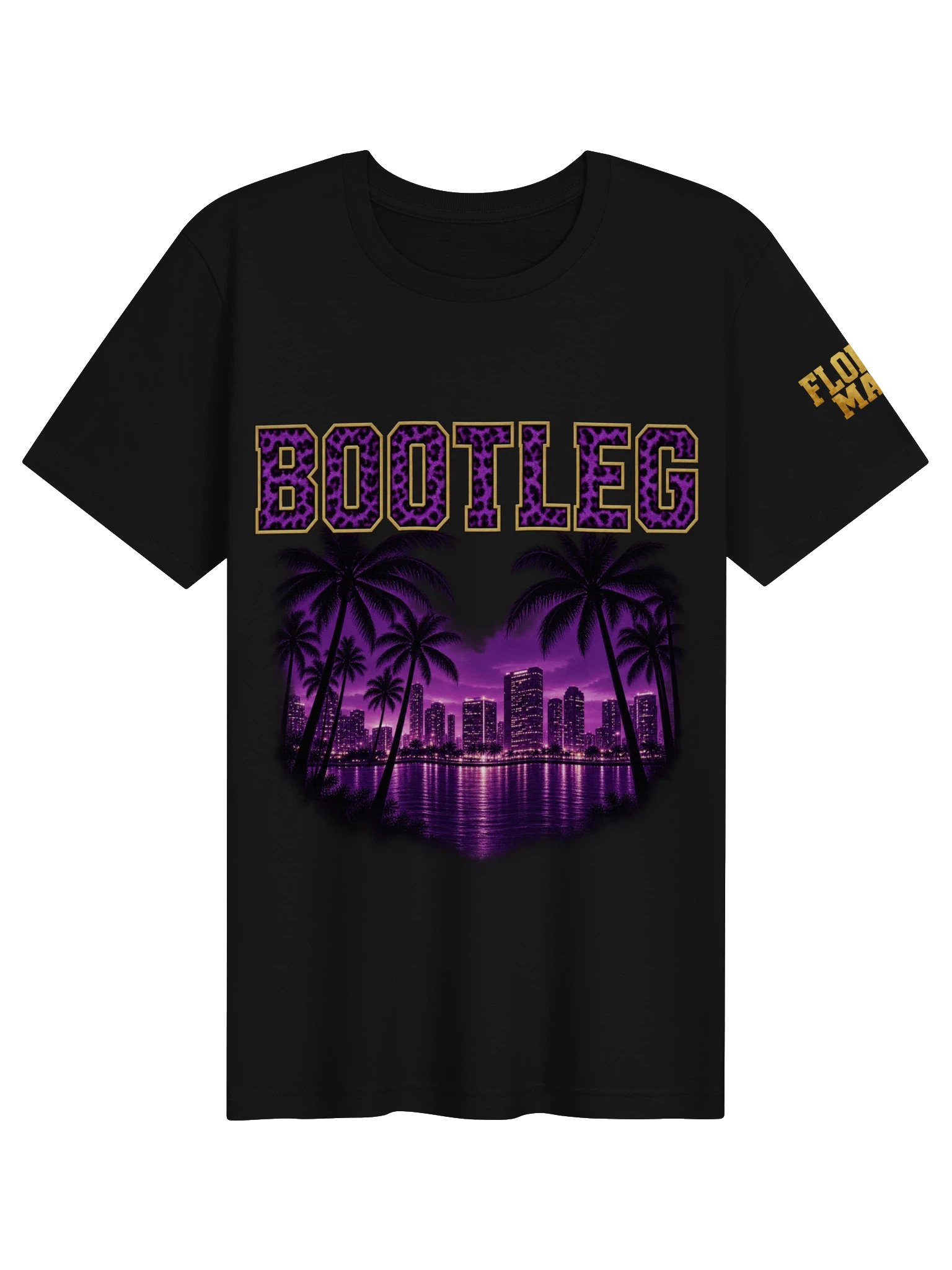 BOOTLEG Purple Leopard Tee product image (1)