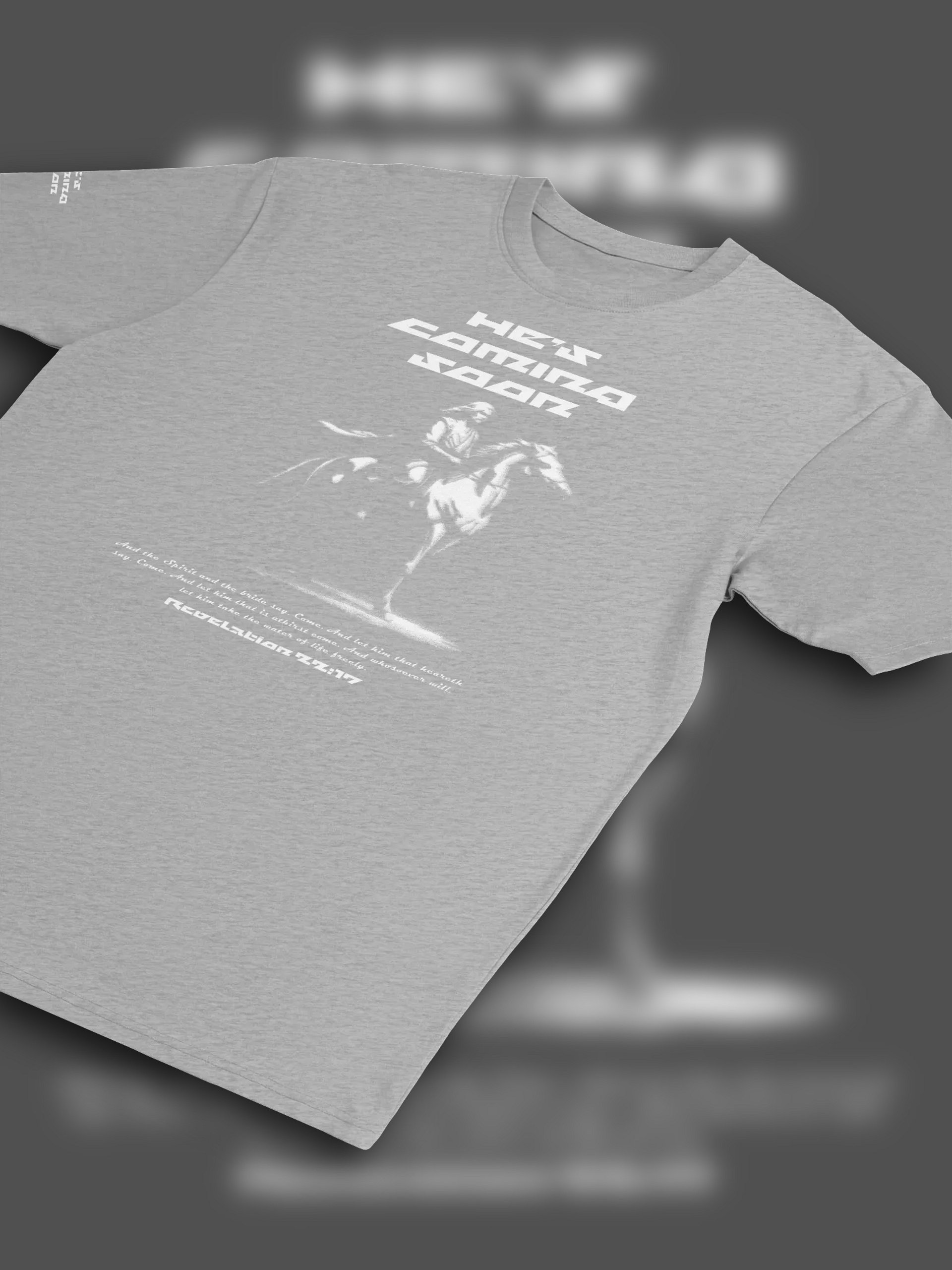 He's Coming Soon Collection - Cotton Heritage Men's Premium Heavyweight Tee product image (8)