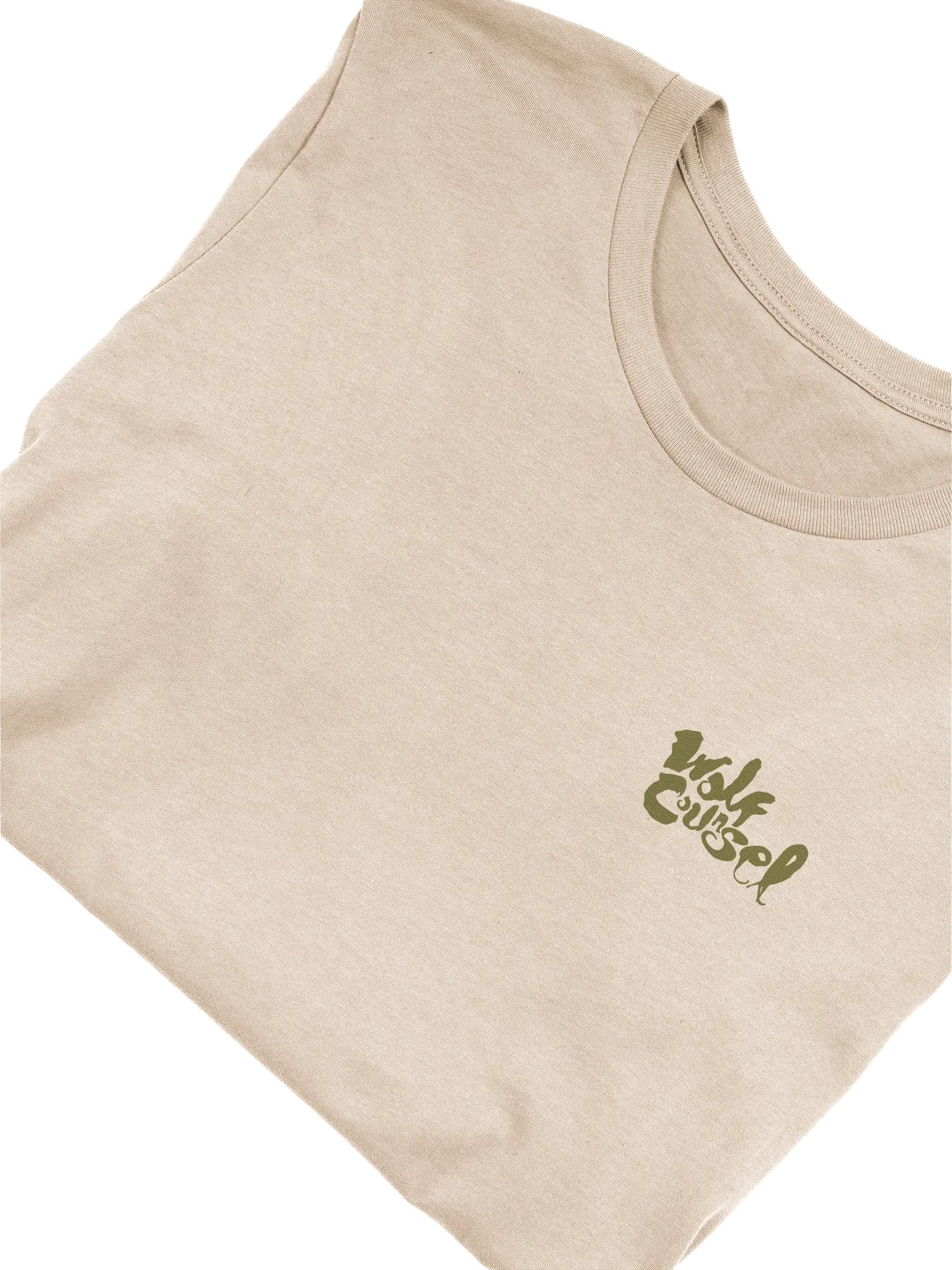 Wolf Counsel Bella+Canvas Supersoft T-Shirt (Back Patch) product image (5)