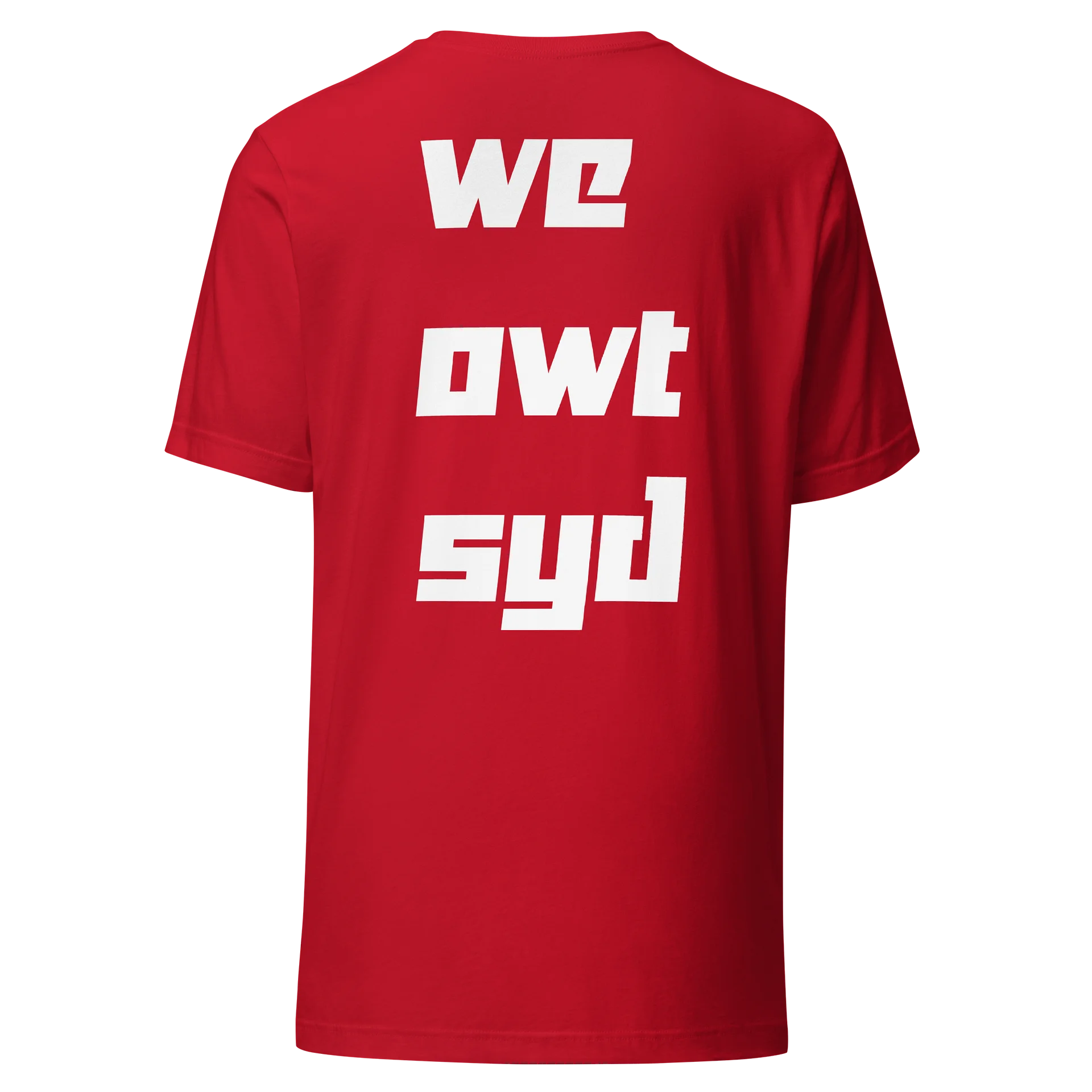 WeOwtsyd Gen 2 Premium T-Shirt Alt - Red product image (4)