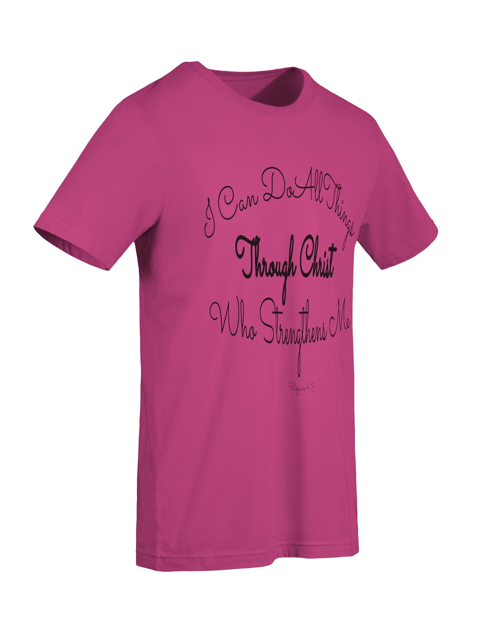 D2You I Can Do All Things Classic T Shirt -Front (unisex) product image (9)