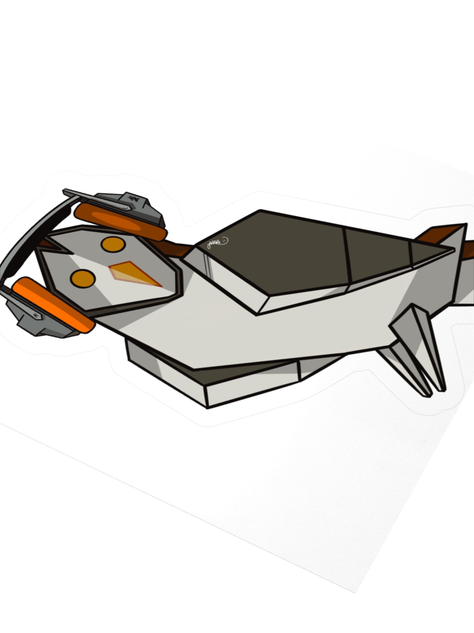 The Beats Owl — Kiss-Cut Sticker product image (3)