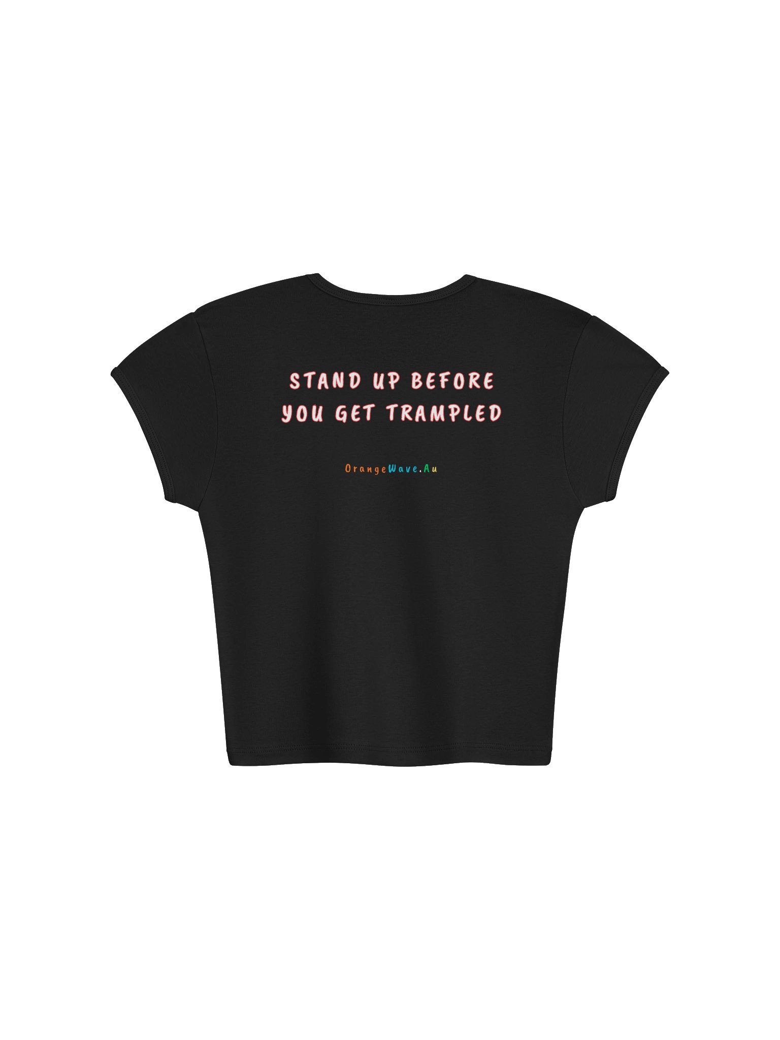 Reverse the Damage Abolish Fuel Excise Baby Tee product image (8)