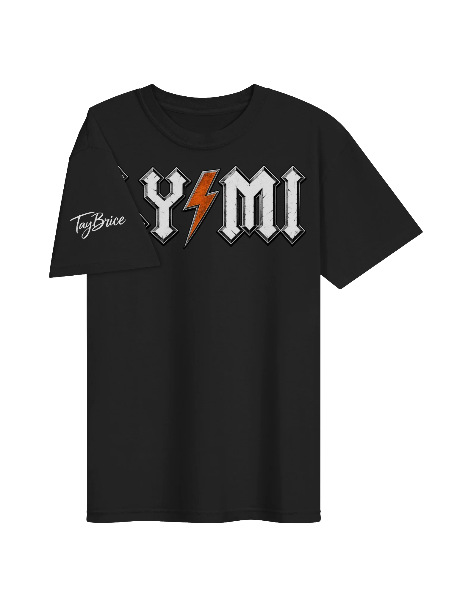 LYM Lightning Bolt Heavy Metal Tee(Unisex)(white ink) product image (19)