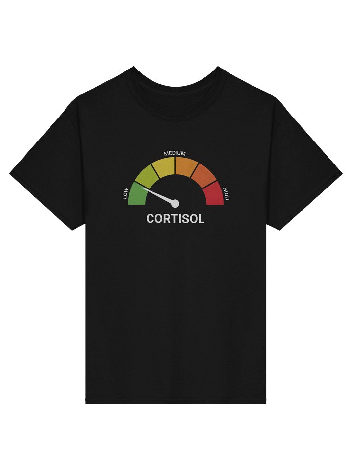 Low Cortisol T-Shirt Black product image (1)