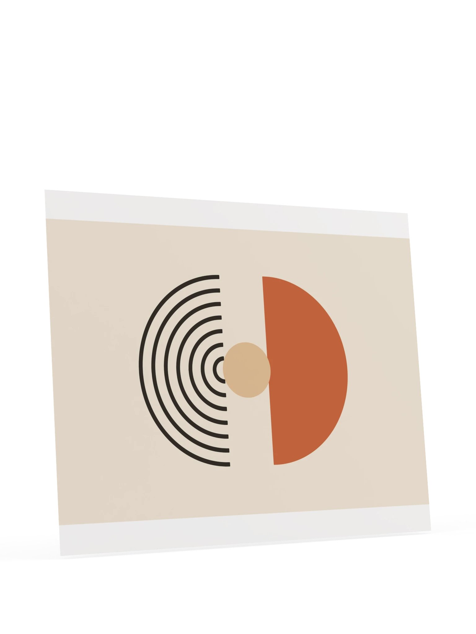 Boho Rainbow Sun Print | Abstract Bathroom Wall Art product image (11)