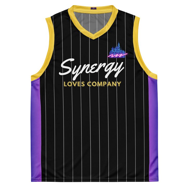 Castle Stripes Unisex Basketball Jersey product image (2)