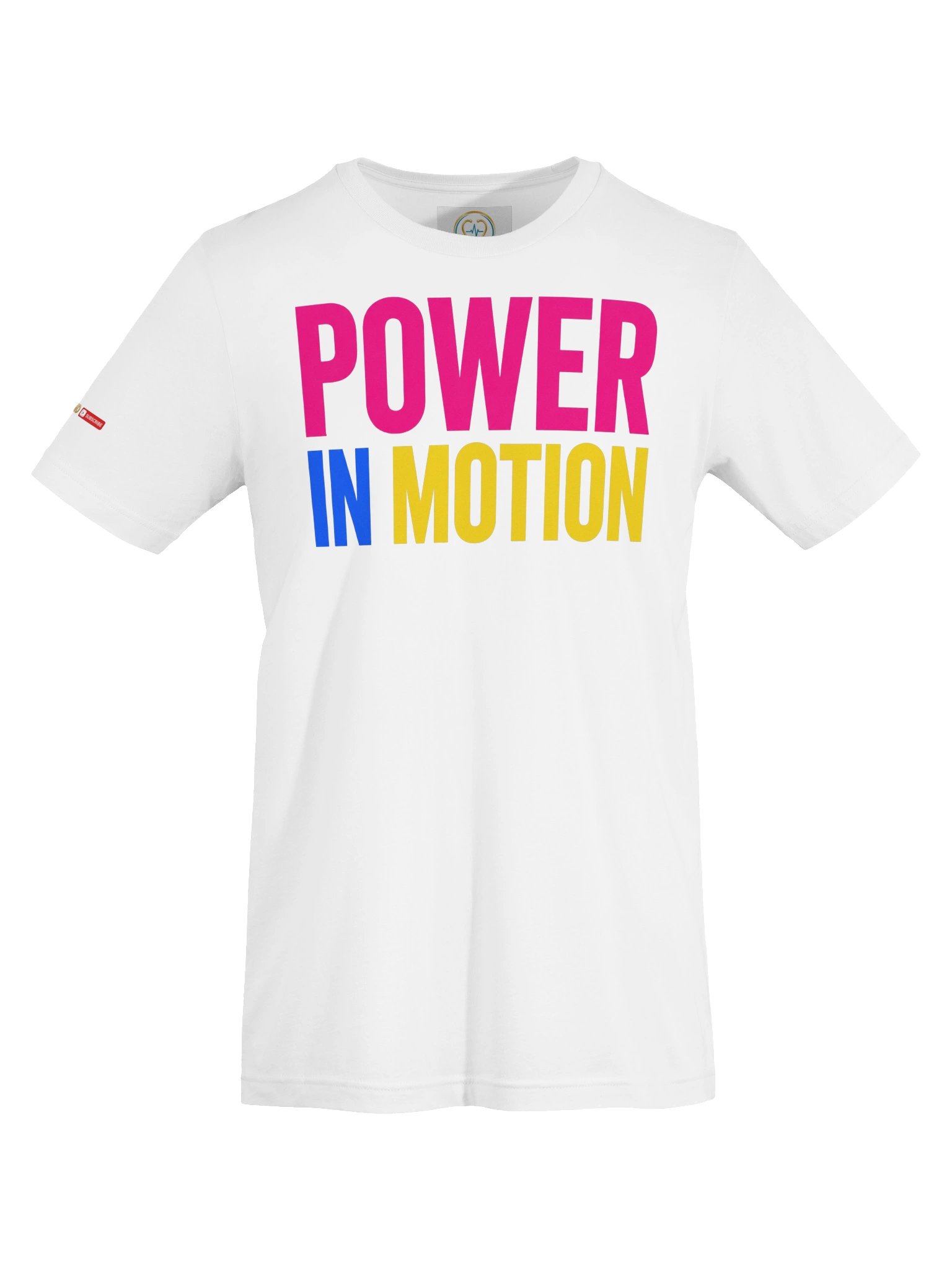 Power in Motion — White | Unisex T-Shirt product image (7)