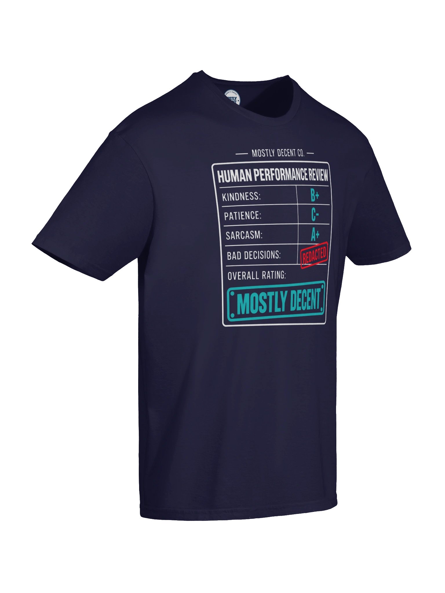Human Performance Review T-Shirt (Dark Mode) product image (6)