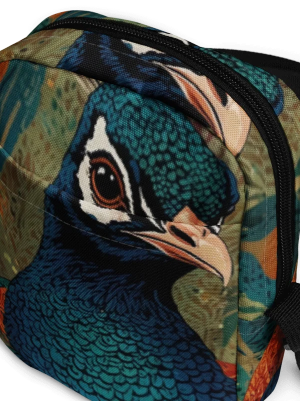 Peacock Paradise All-Over Crossbody Bag product image (3)