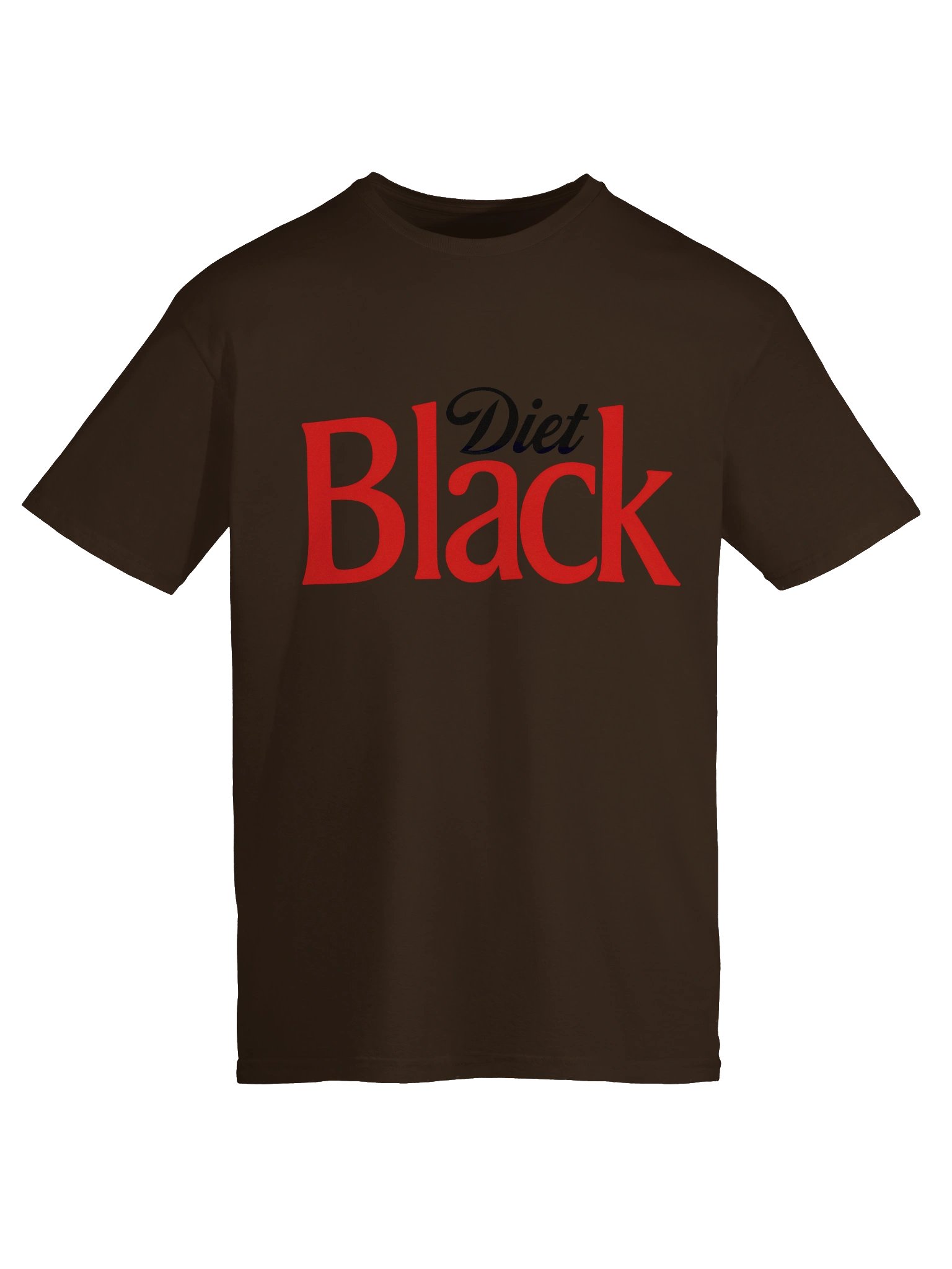 Diet Black soft T-Shirt product image (51)