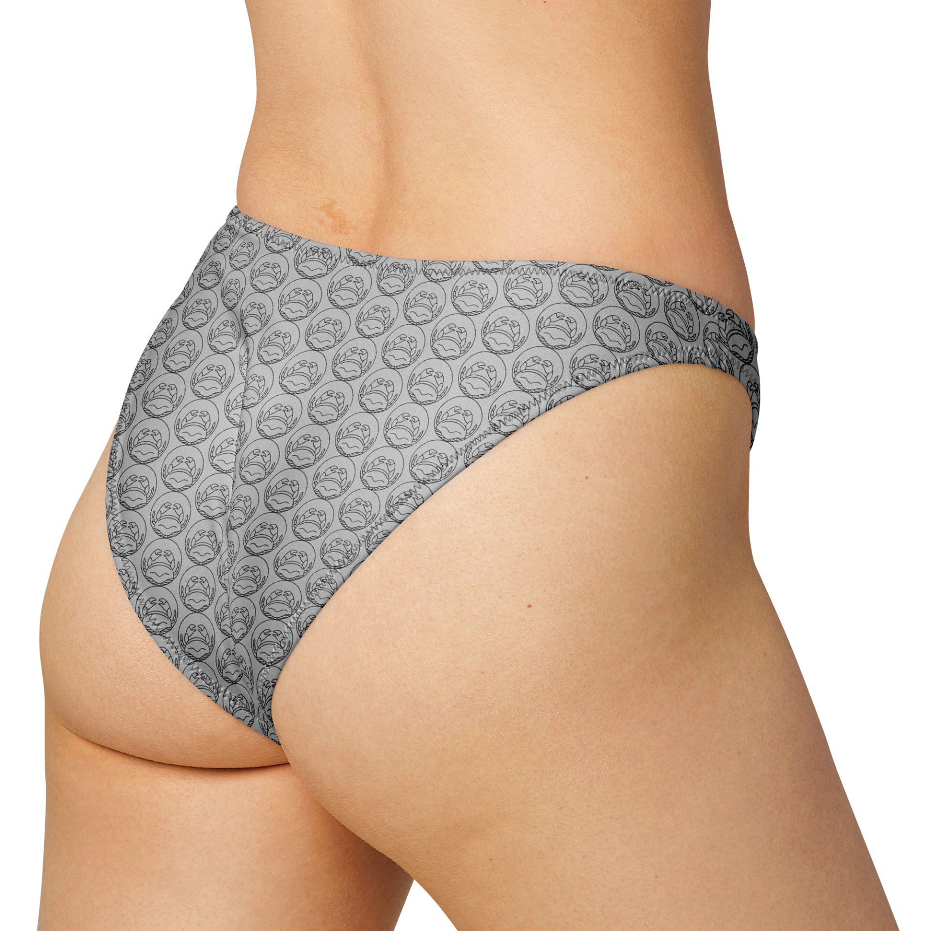 Crab Faces All-Over Bikini Bottom product image (1)