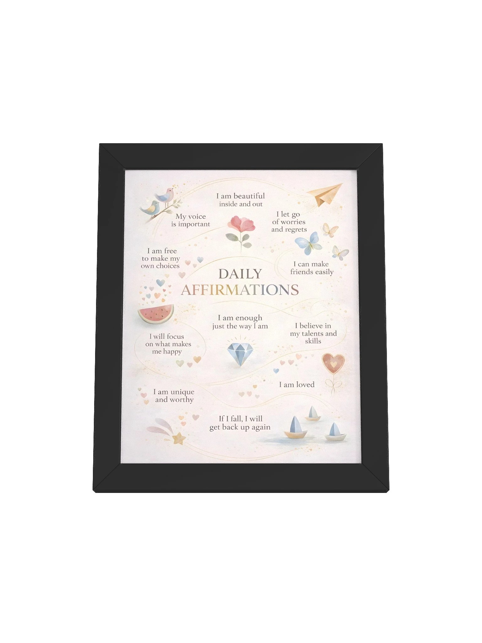 Daily Affirmations – A Gentle Reminder of Self-Love, Confidence & Inner Strength product image (6)