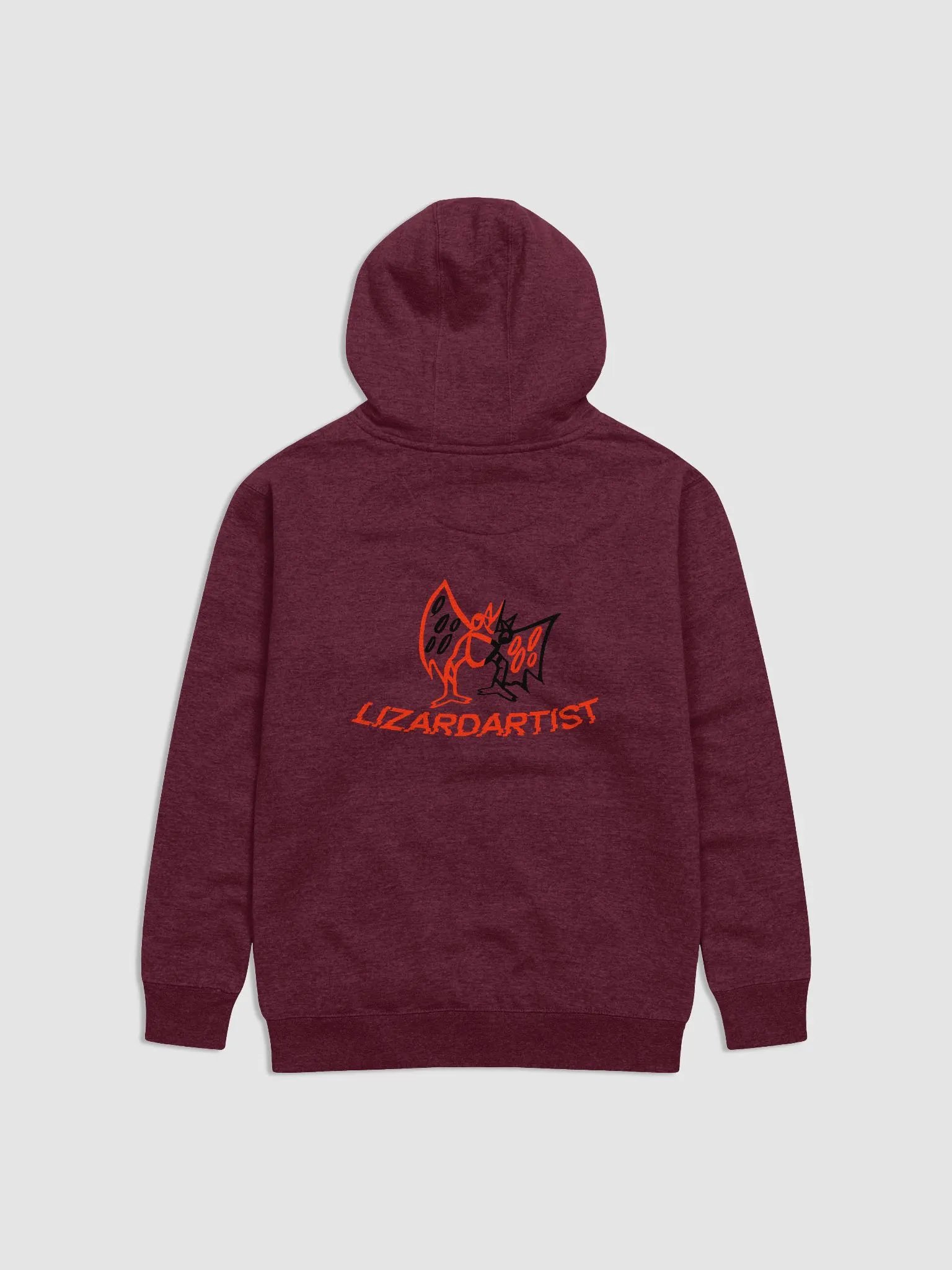 Glitched Lava LizardArtist Hoodie product image (5)