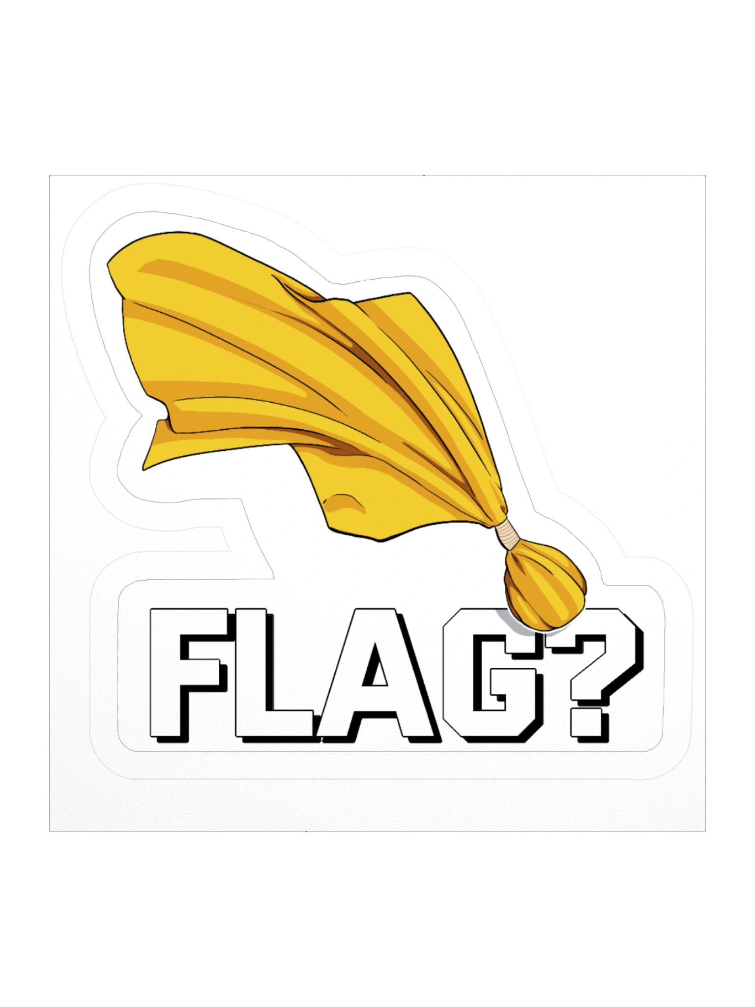 Flag? Sticker product image (2)