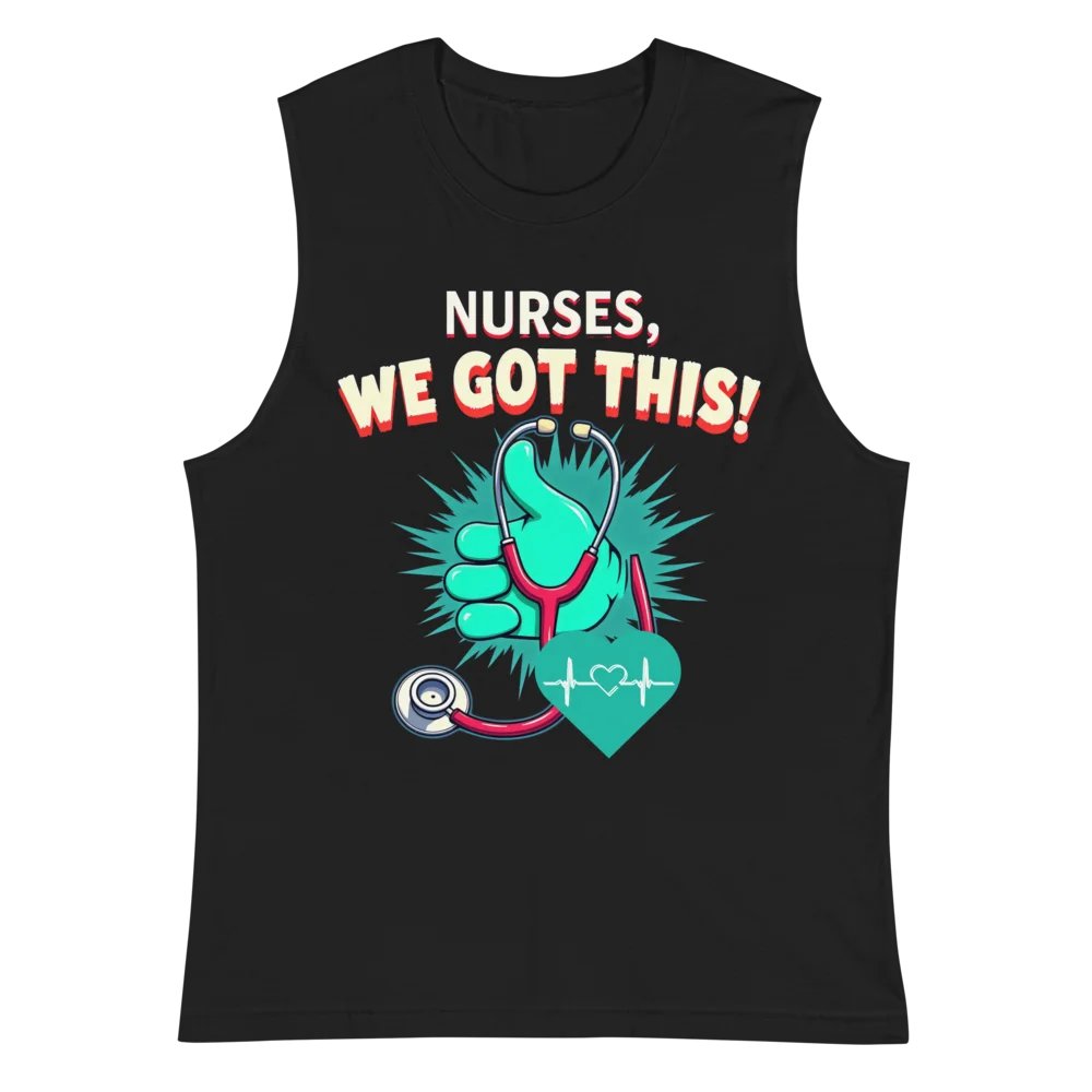 Nurse Pride Thumbs-Up Muscle Tank product image (2)