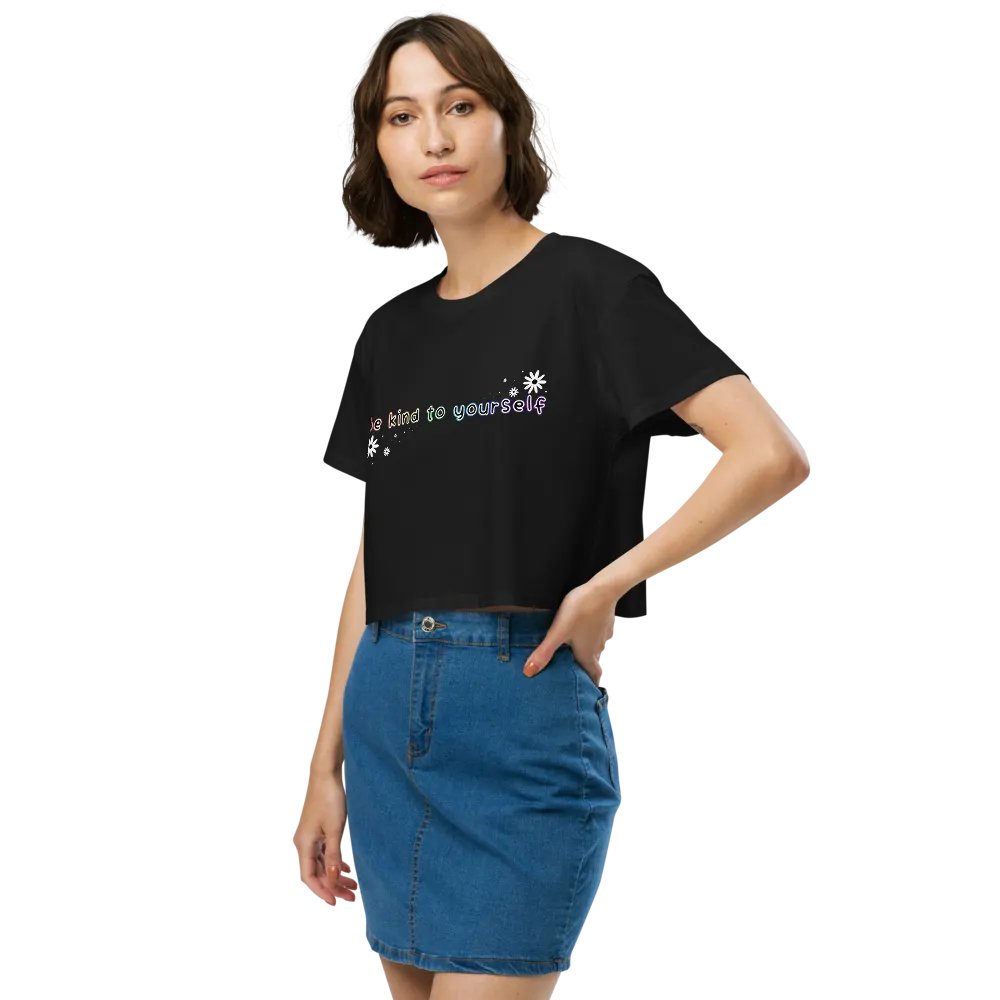 Be Kind To Yourself Crop Tee product image (3)