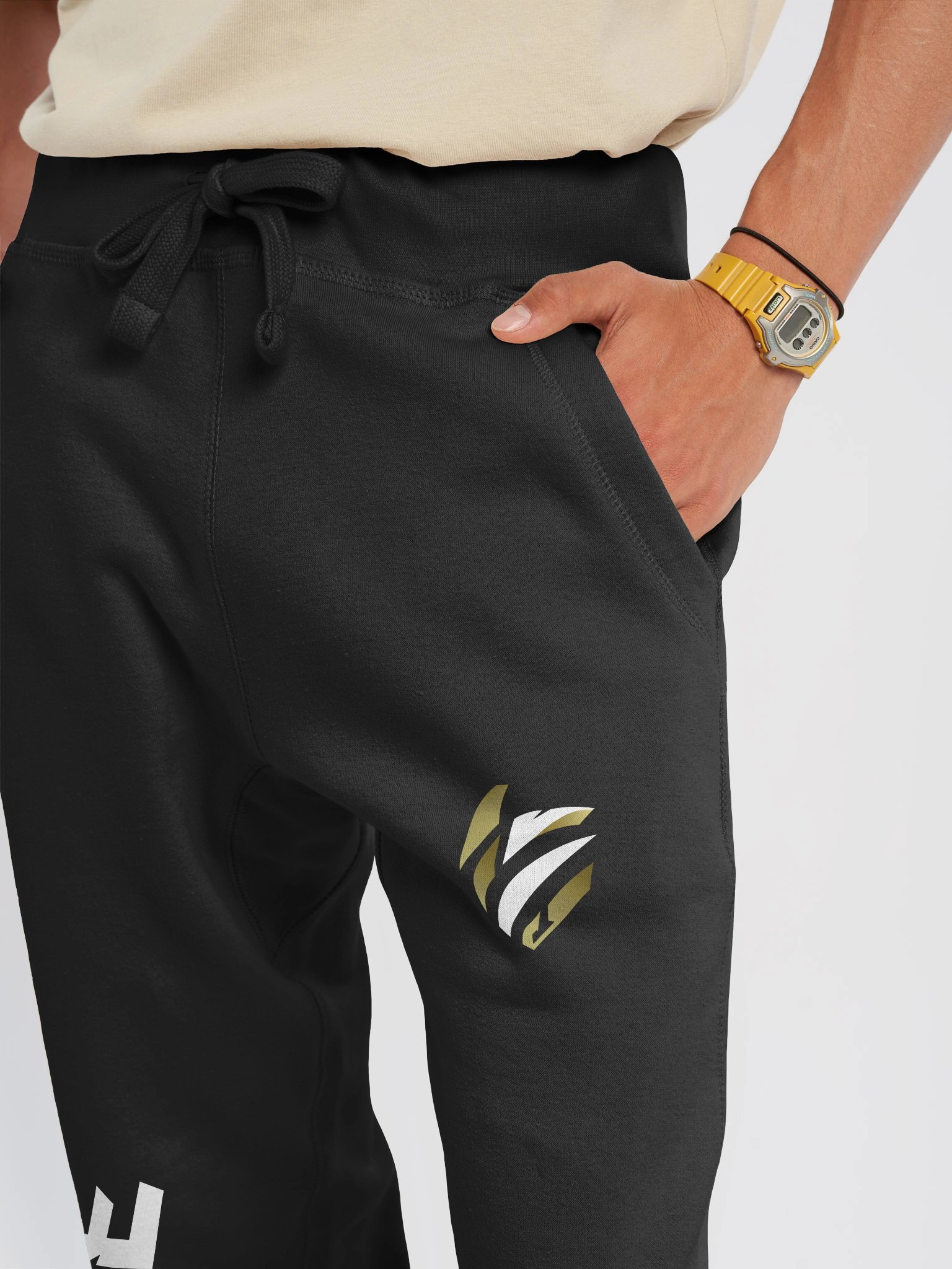 LUXE Core Signature Fleece Joggers — Dark product image (8)