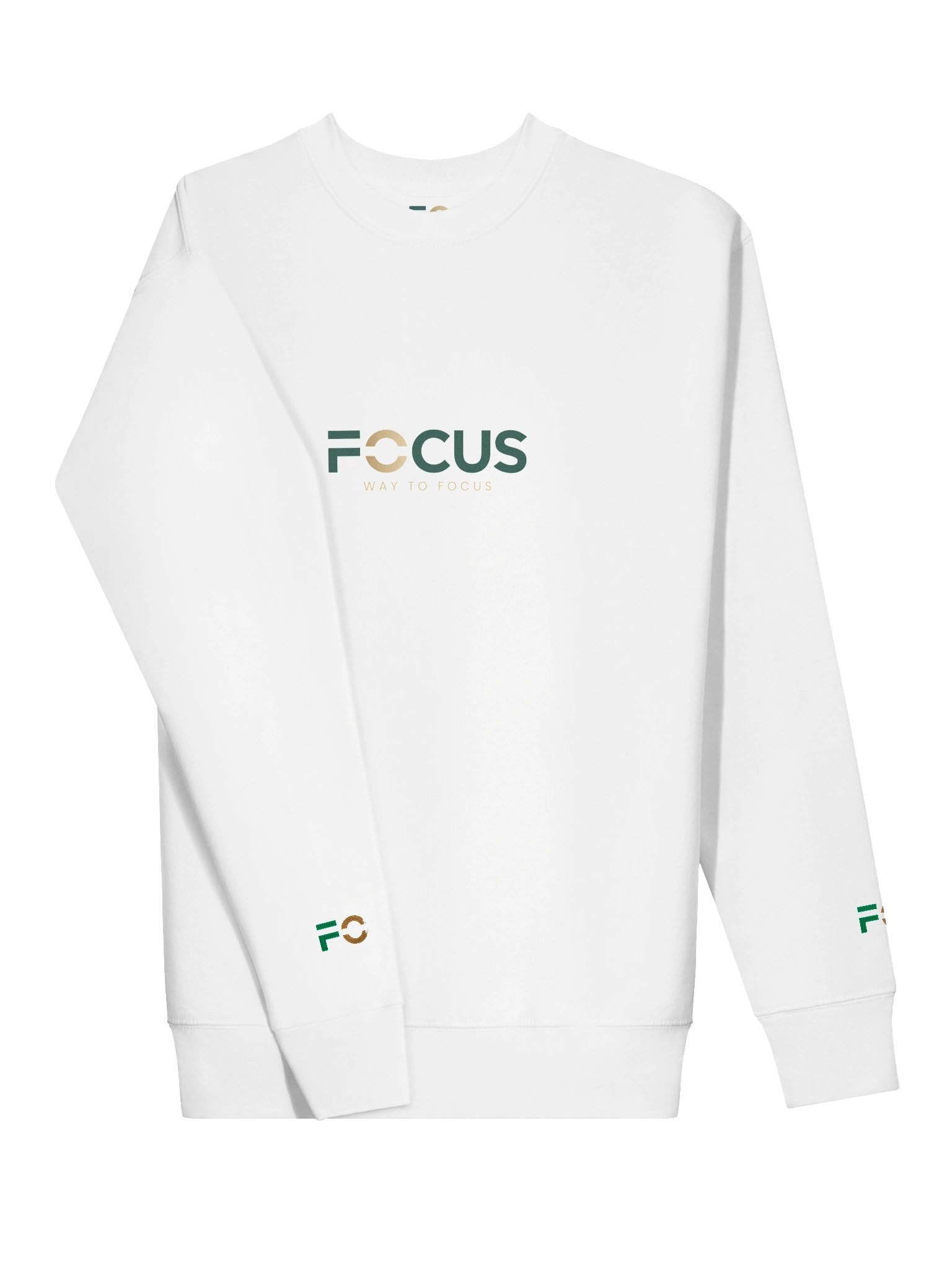 FOCUS Sweatshirt — White product image (3)