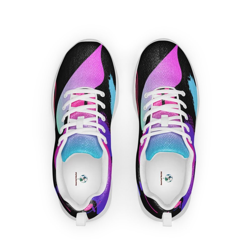 90's Pattern Vibrant Stride Men's Sneakers product image (2)