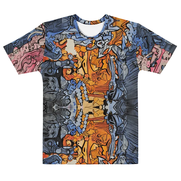 "Falling Velvet" Men's All-Over Print T-Shirt product image (1)