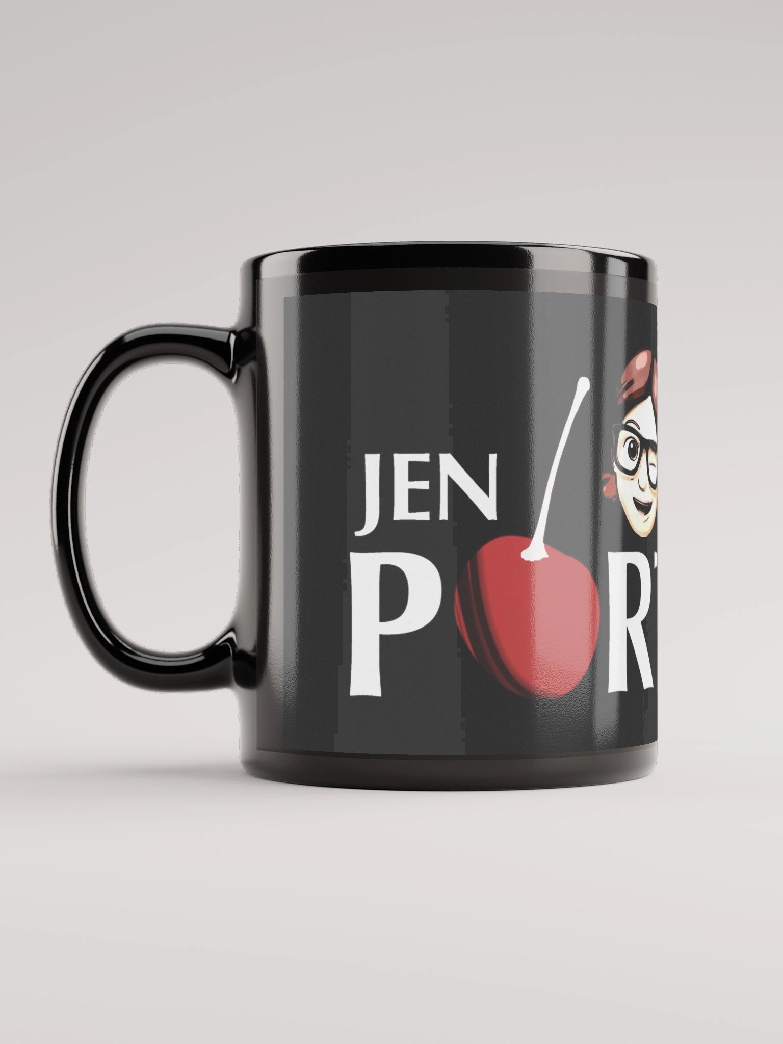 Jen Porter Black Coffee Mug product image (6)
