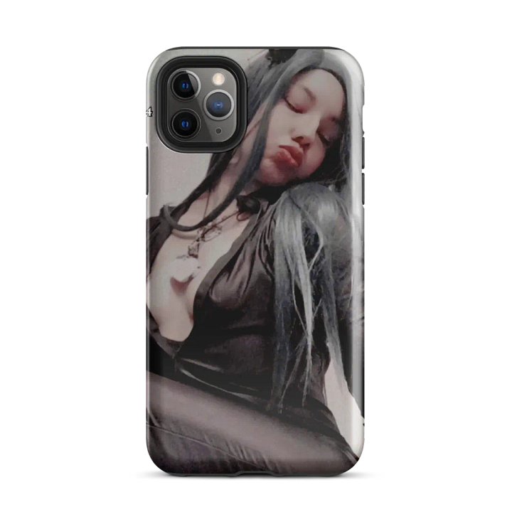 DC - Catwoman Cosplay iPhone Case (Shadow Velvet) featuring goth_girl_model24 product image (2)
