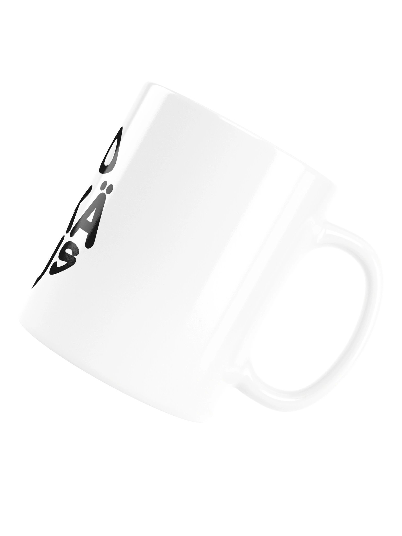 PROVOKÄHAUS Signature Glossy Mug — White product image (18)