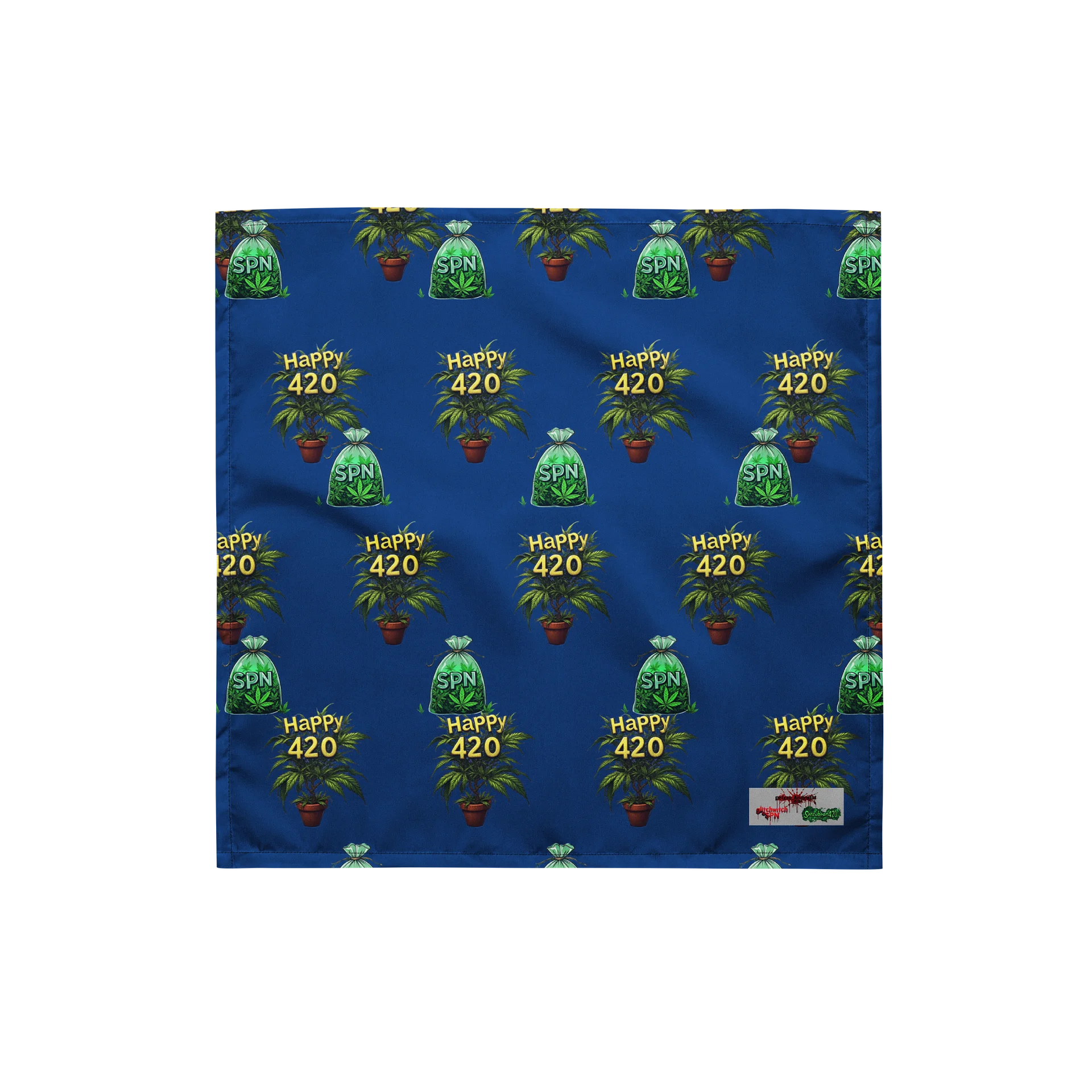 Happy 420 All-Over Bandana product image (1)