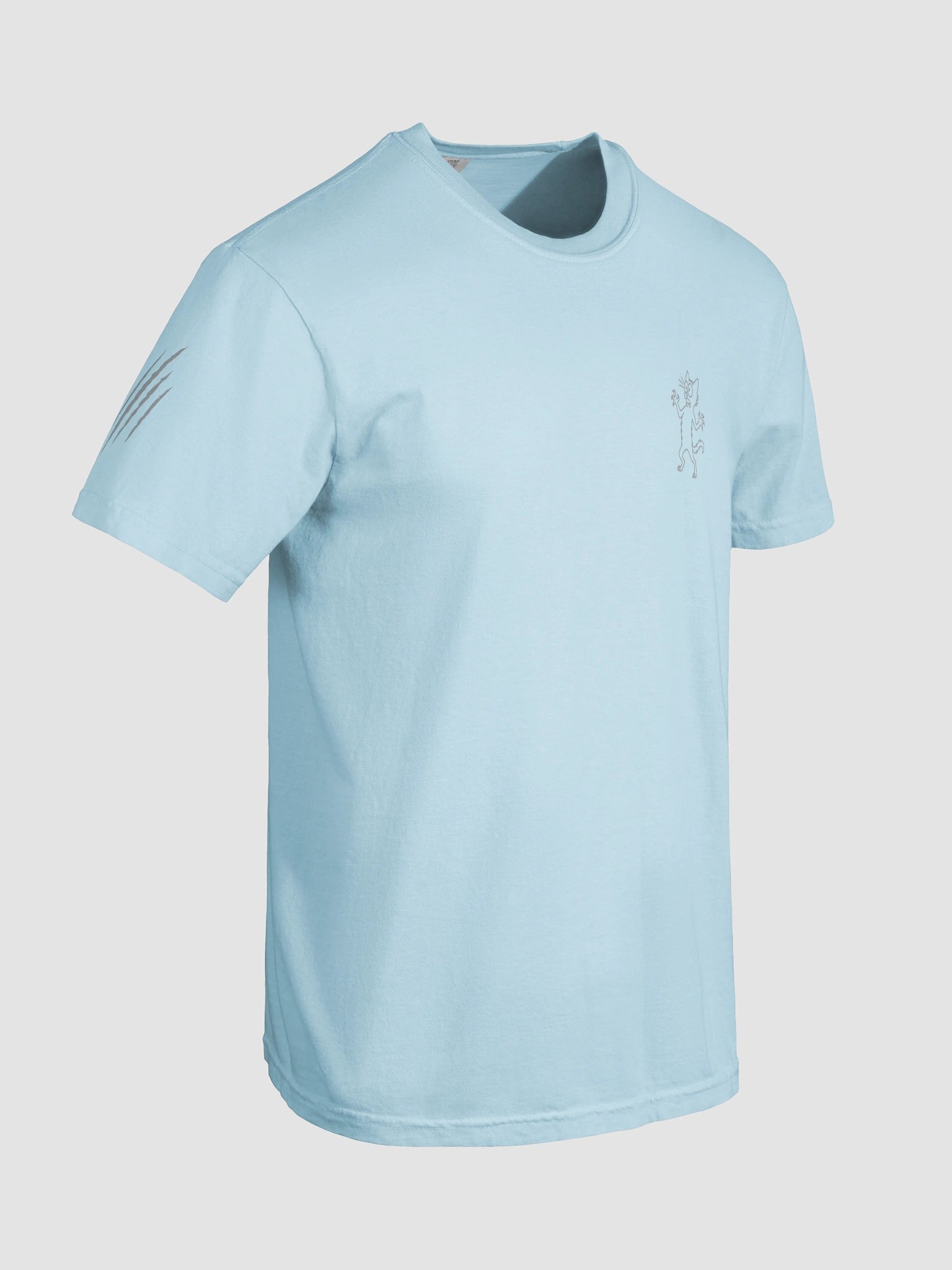 Jagged Comfort: Garment-Dyed T-Shirt product image (28)