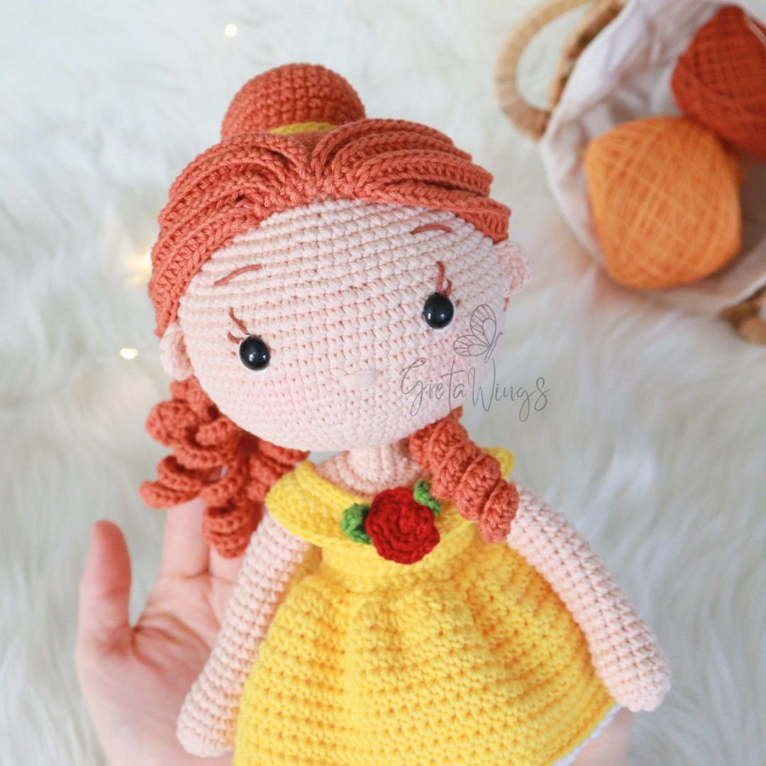 Princess Bella Amigurumi Pattern (Digital Download) product image (3)