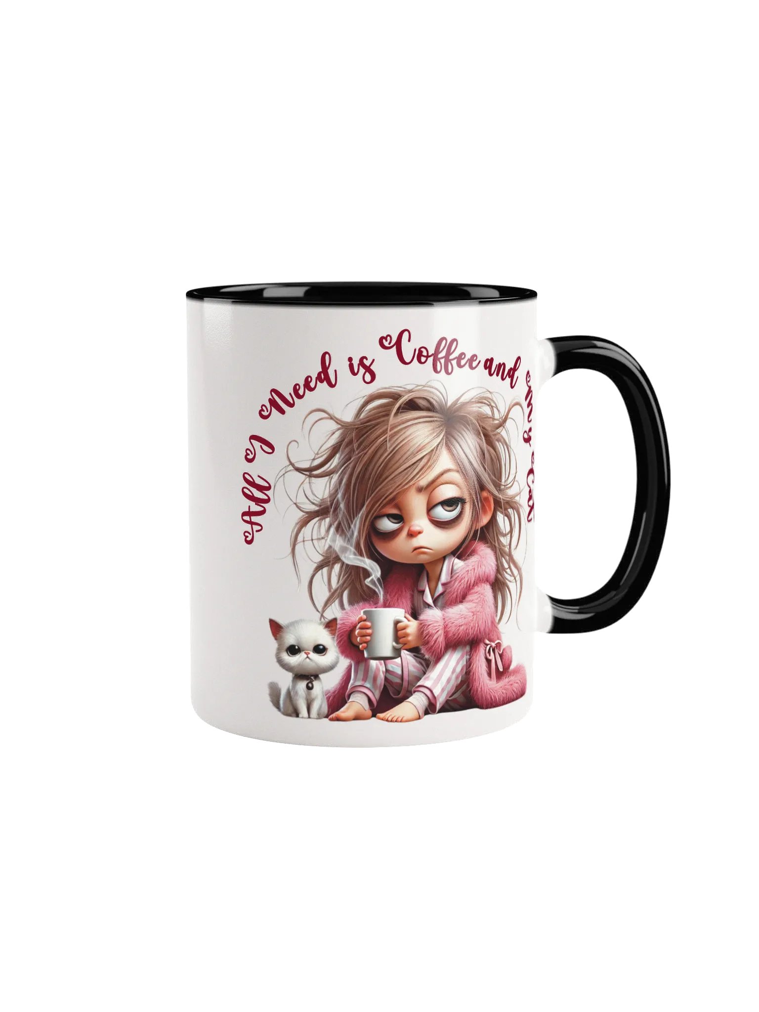 All I Need is Coffee and My Cat Mug product image (11)