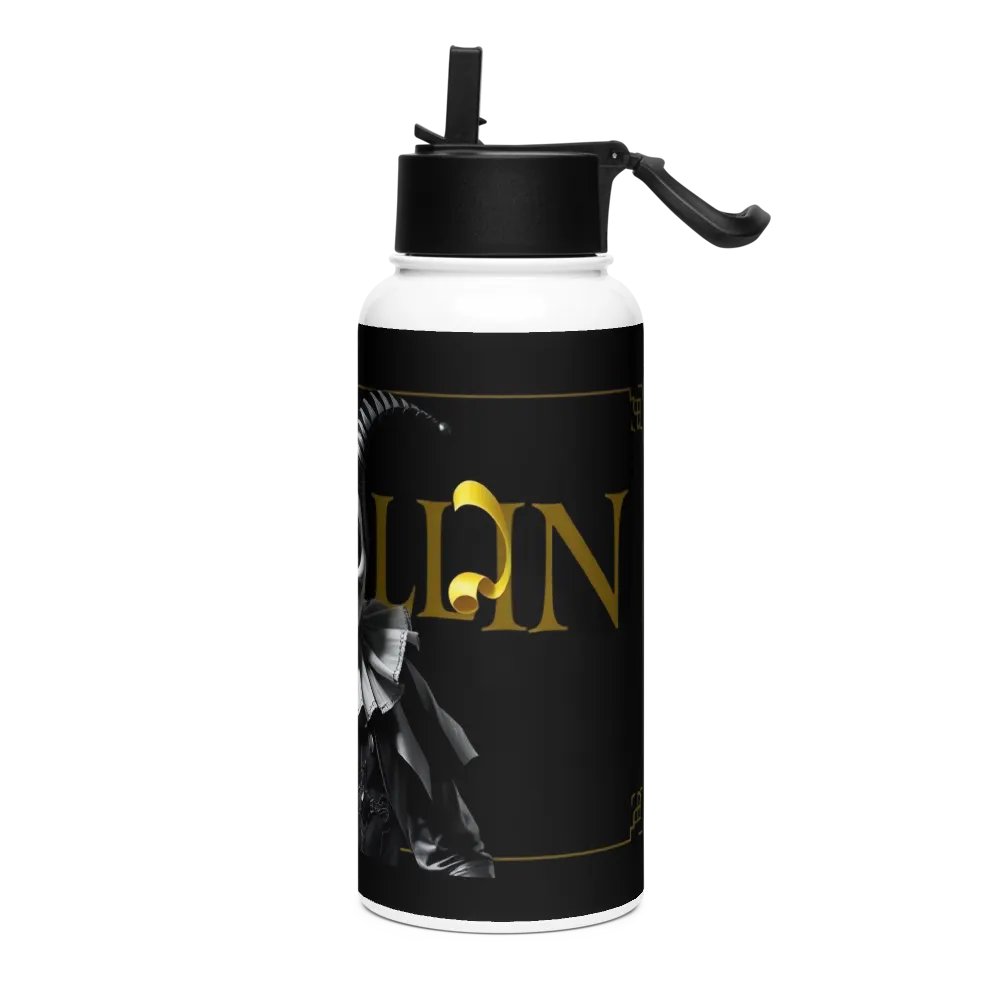 Sinister Jester Stainless Steel Water Bottle product image (3)