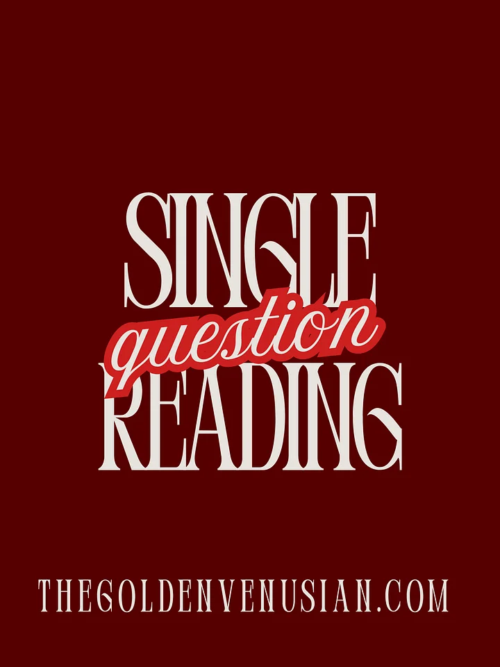 Single Question Reading product image (1)