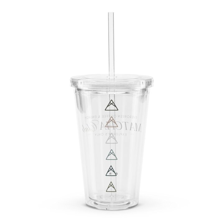 Matcha Club Clear Plastic Tumbler | Sip Society product image (2)