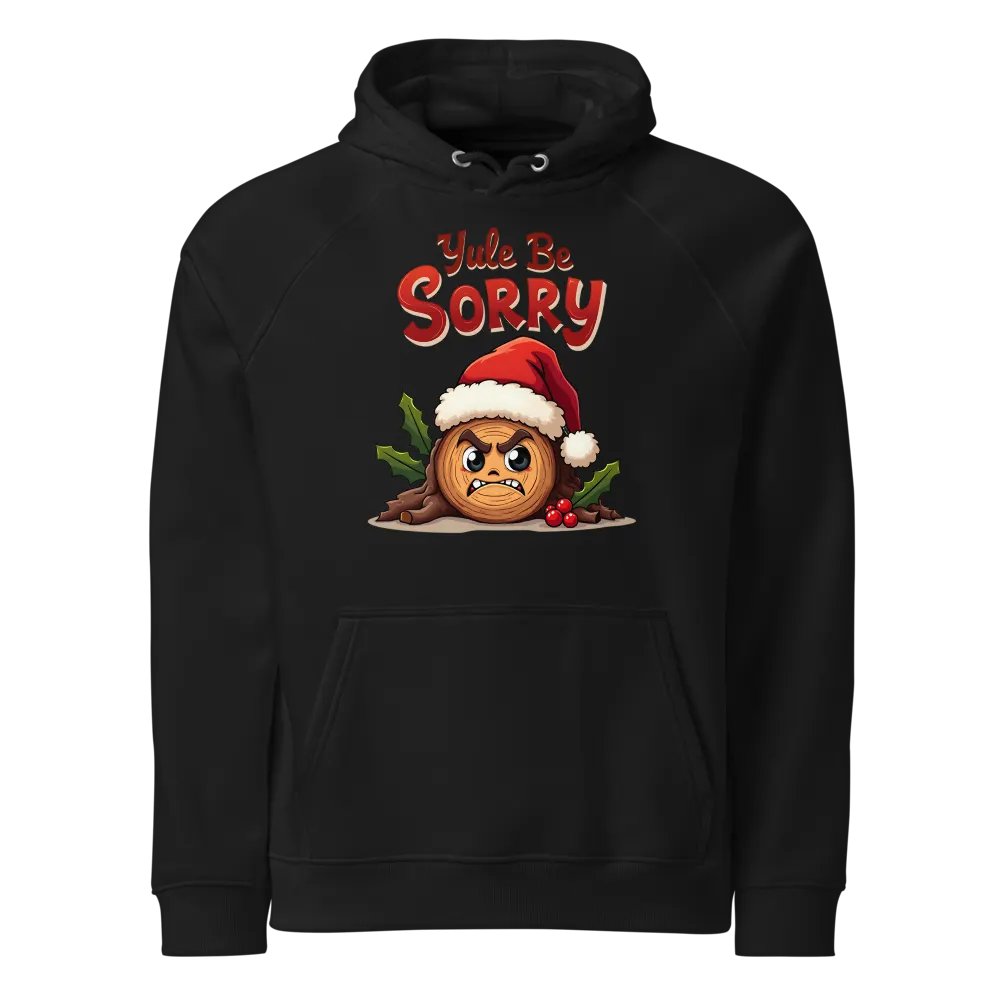 Grumpy Yule Log Eco Hoodie product image (1)