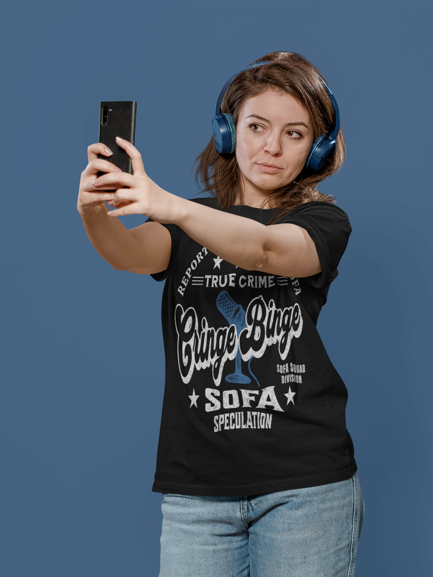 Cringe Binge Varsity Sofa Speculation Tee product image (12)