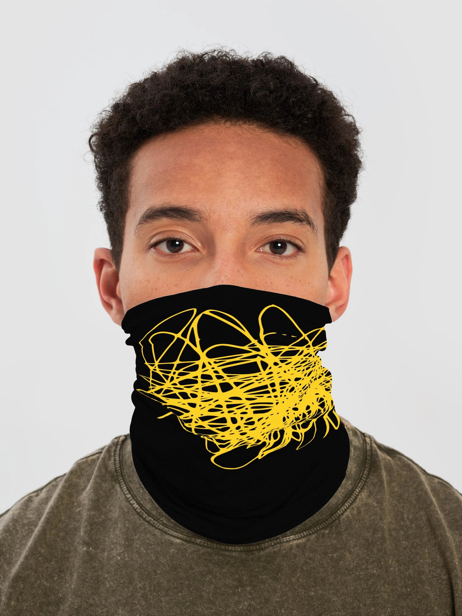 Scribbble Mask y/b product image (1)