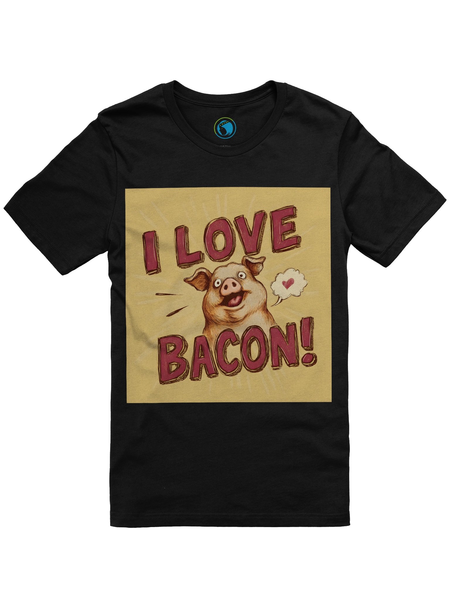 "I Love Bacon" - Women's T-Shirt (MK 2) product image (1)