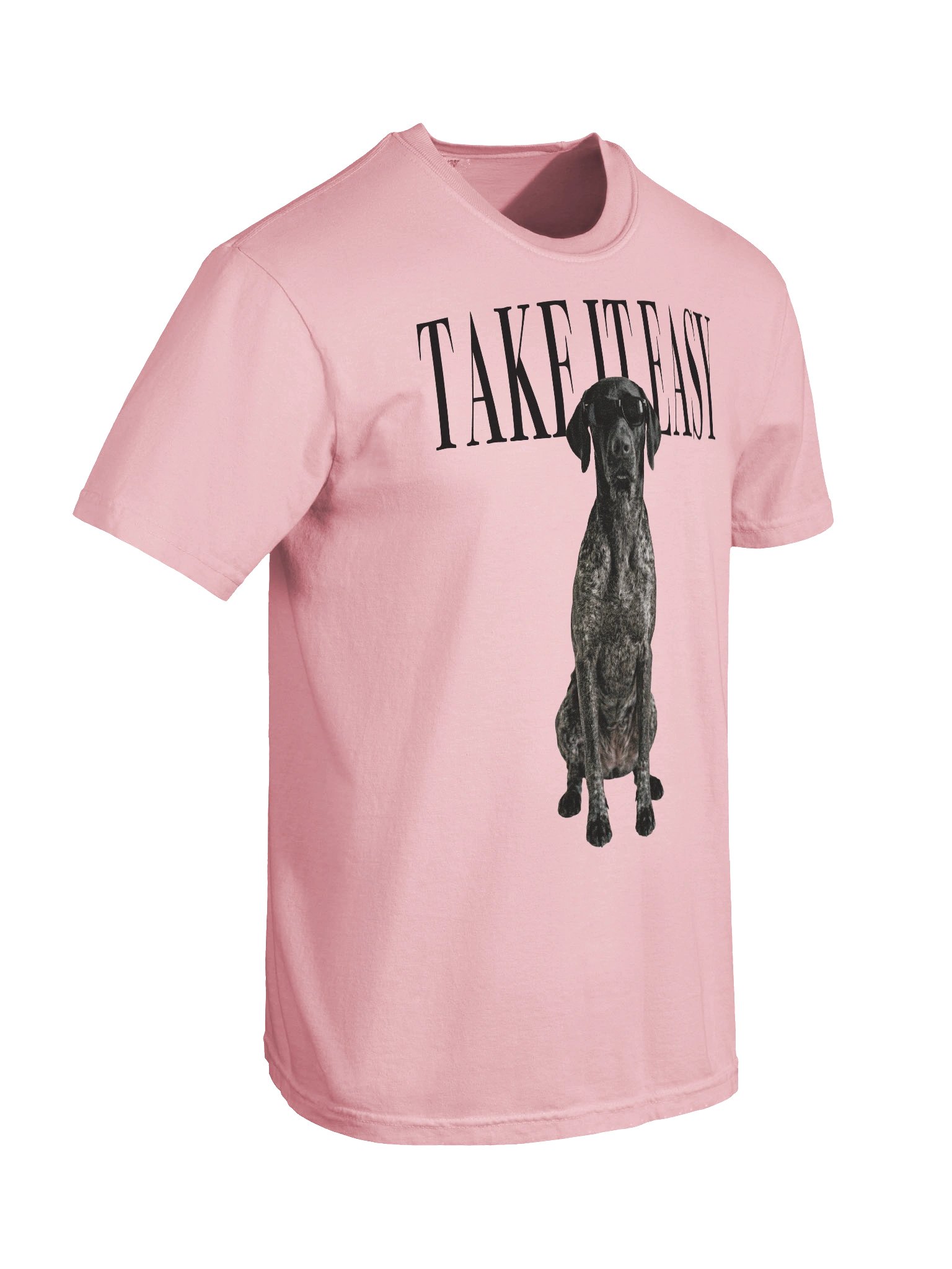 Take It Easy '90s Pop Vintage-Style T-Shirt for German Shorthaired Pointer(Black Roan) Owners product image (11)
