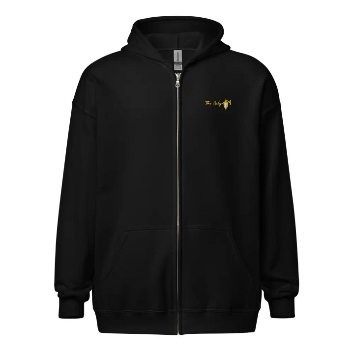 Fleece Zip Hoodie- Lamp Logo product image (1)
