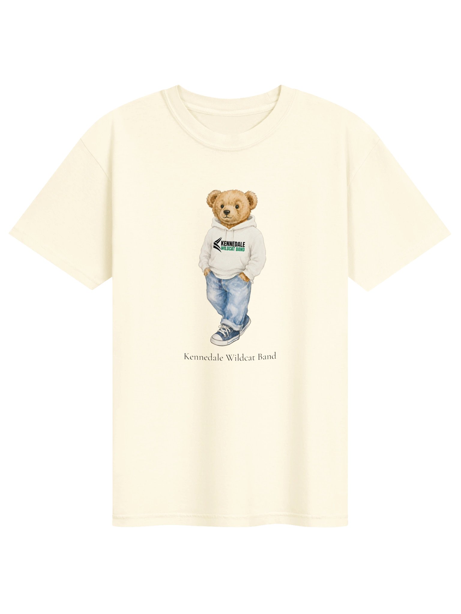 Kennedale Wildcat Band Teddy Bear Tee product image (1)