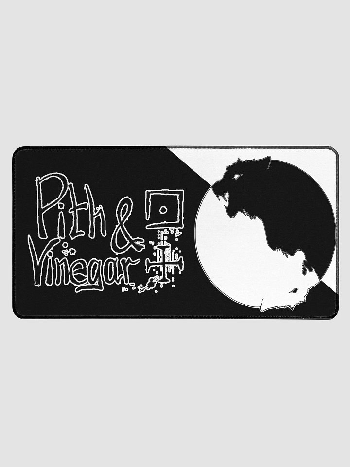 Wolves in balance large mouse mat product image (1)