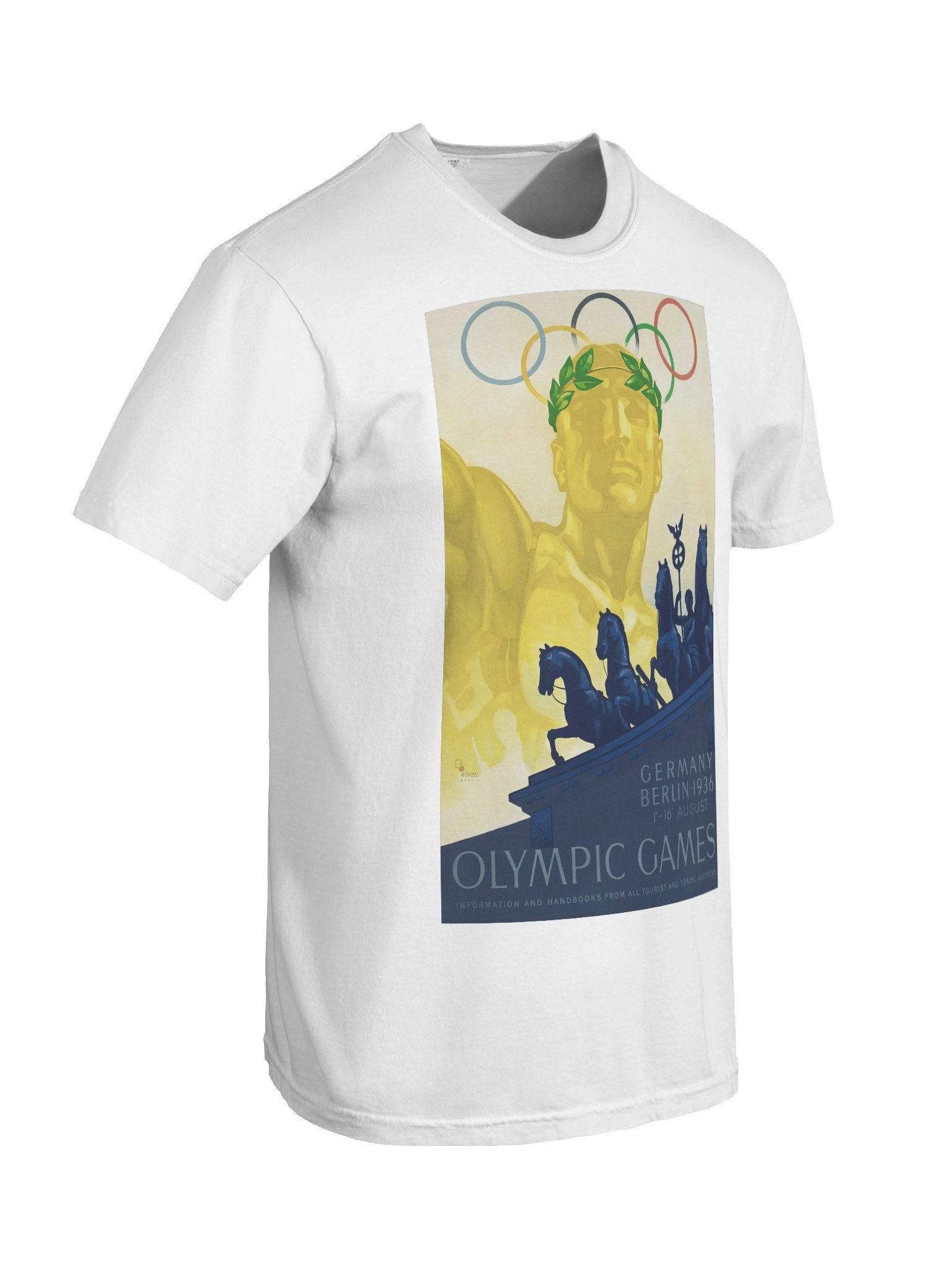 Berlin 1936 Olympic Poster Tee product image (15)