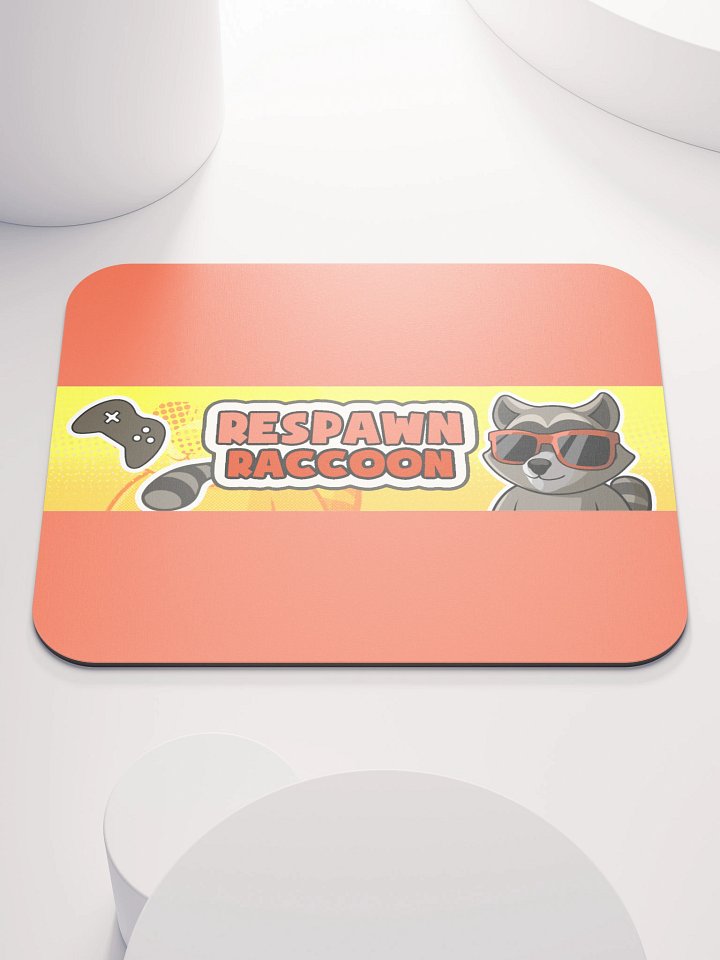 RespawnRaccoon's Mouse Pad - Banner product image (1)