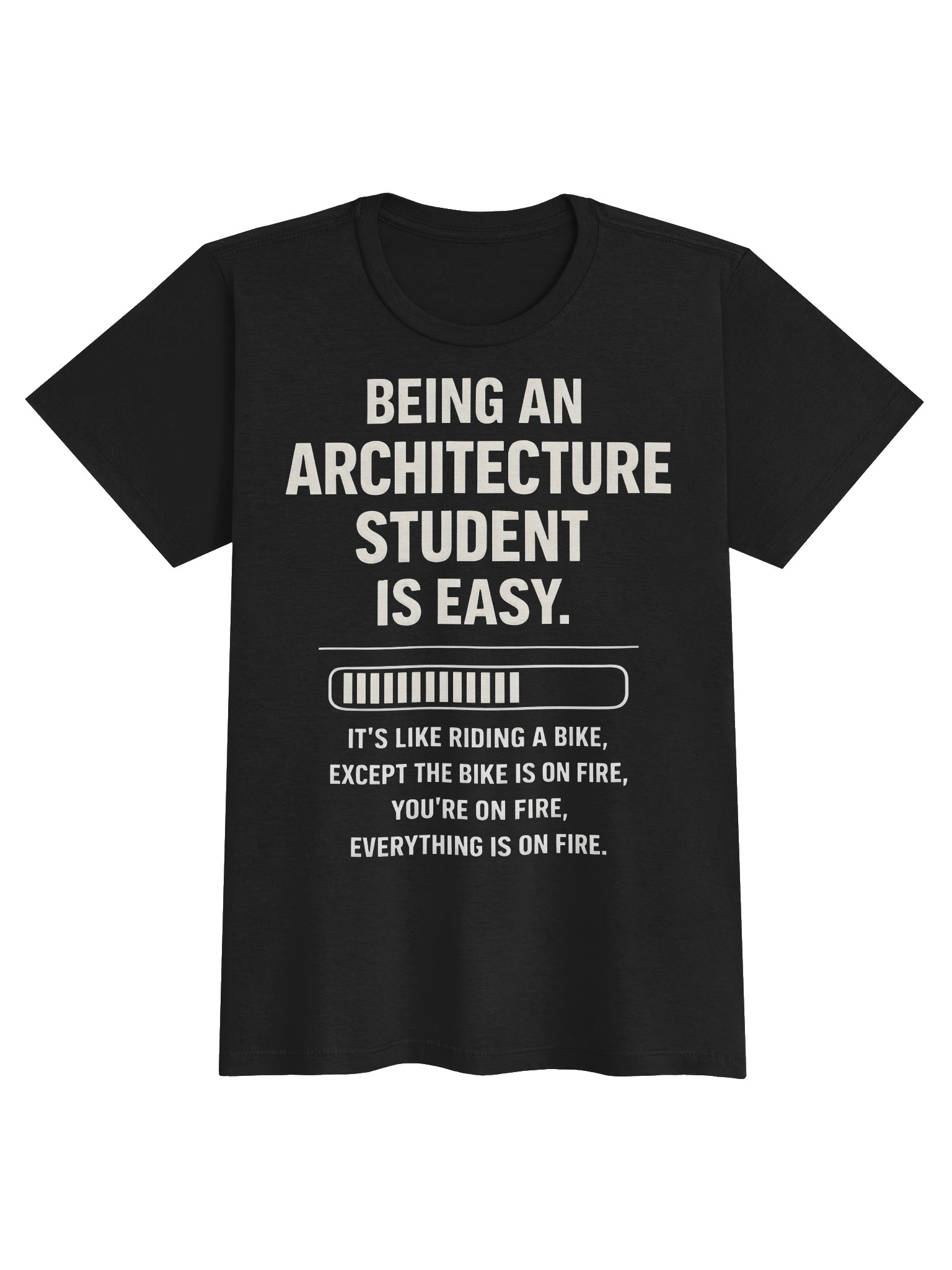 Architecture Student Is Easy Tee product image (1)