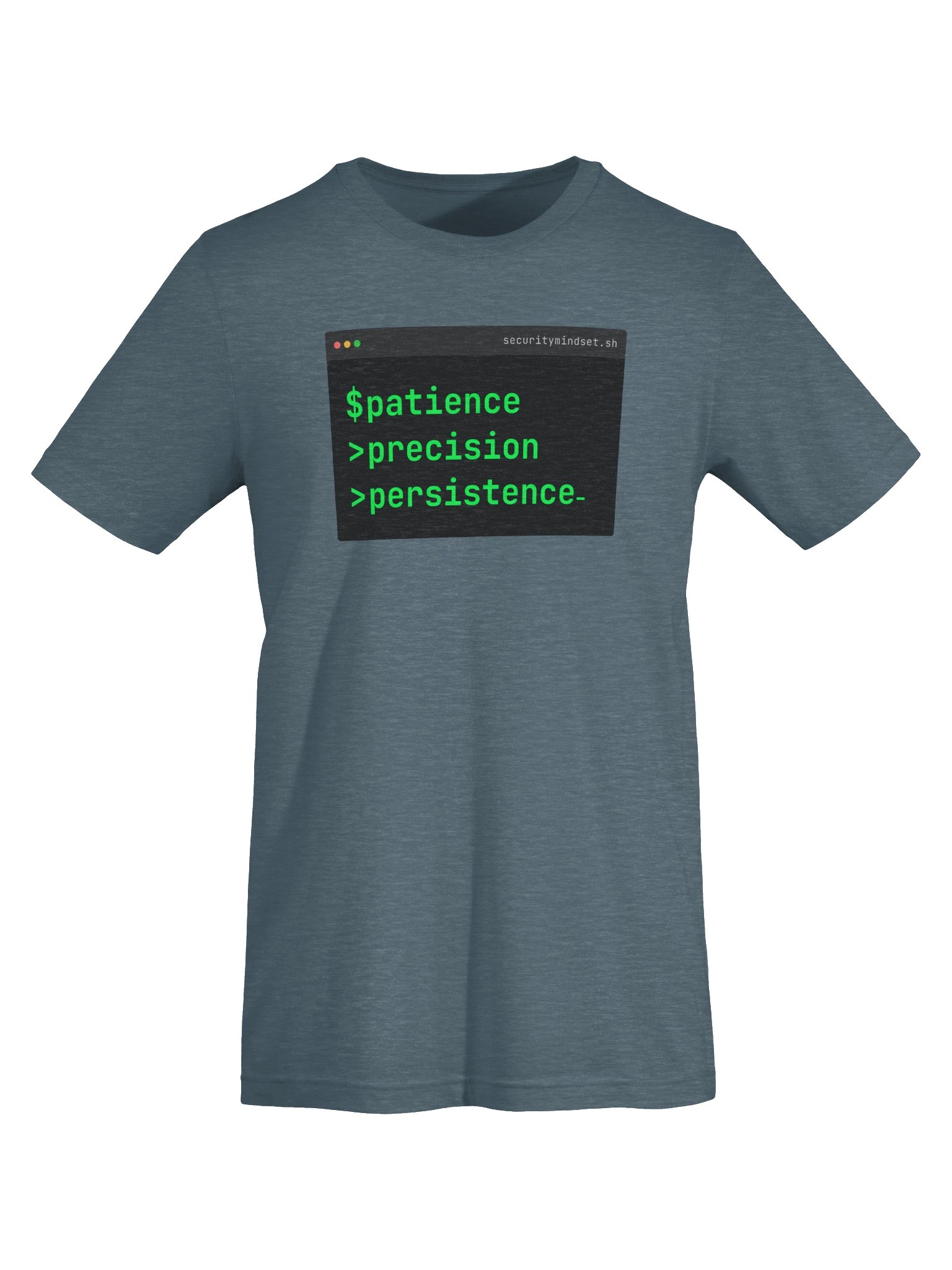 Patience Precision Persistence | Threat Hunter product image (3)